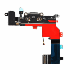 iPhone 5S Conector de Carga - Jack de Audio y Microfono - Negro