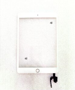 iPad mini 3/4 Pantalla Táctil Blanco con Botón Home y Conector IC