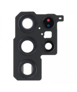 Cubierta de Cámara Trasera Negra para Samsung Galaxy S22 Ultra SM-S908 Alta Calidad