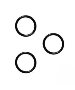 iPhone 13 Pro Set Gomas para Cámaras Traseras Negro