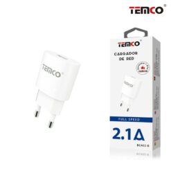 Cargador USB Color Blanco para Móviles TEMCO