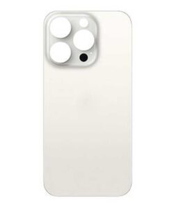 iPhone 15 Pro Max Tapa Trasera Titano Blanco