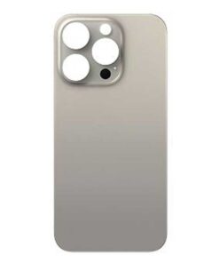 iPhone 15 Pro Max Tapa Trasera Titano Natural