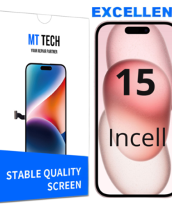 iPhone 15 Pantalla LCD mas Adjetivo (Calidad Incell) MT EXELLENT